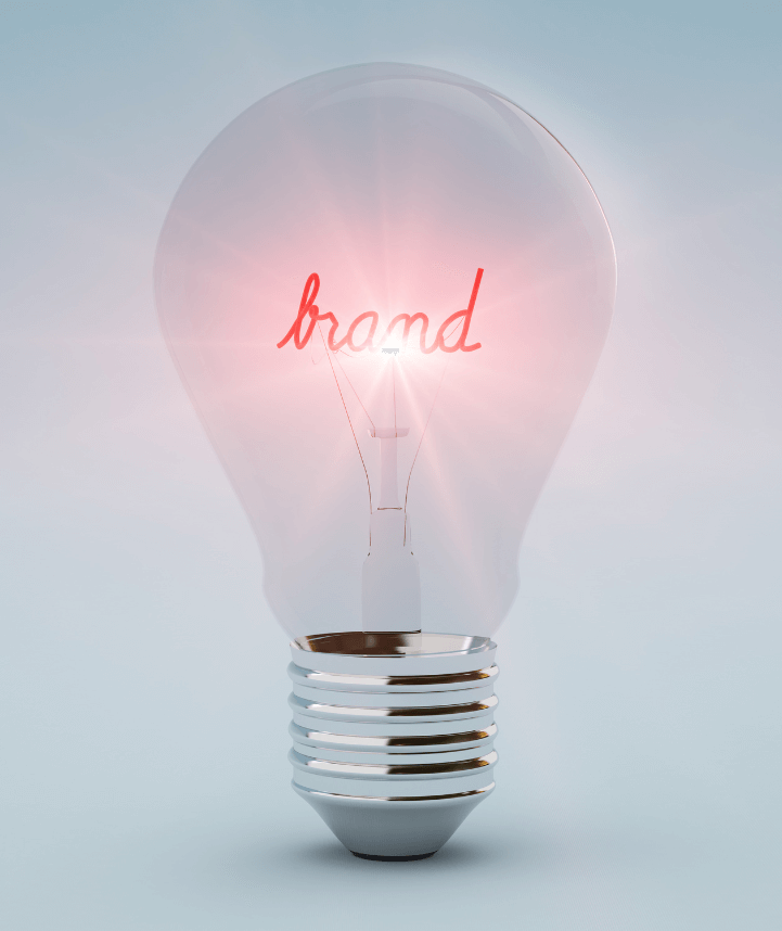 Brand blink in a bulb