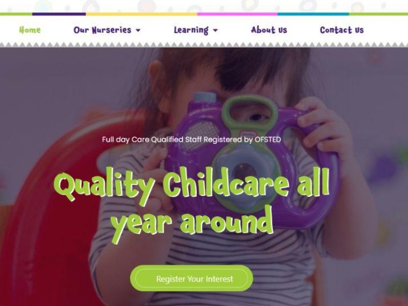 Local SEO Aplomb Day Nursery Portfolio